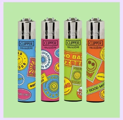 Boite de 24 clippers de dimension 8 × 11 × 7,5 cm